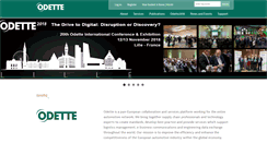 Desktop Screenshot of odette.org