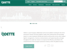 Tablet Screenshot of odette.org